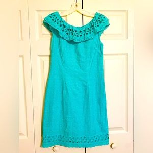 Dress size 6.  Green.
